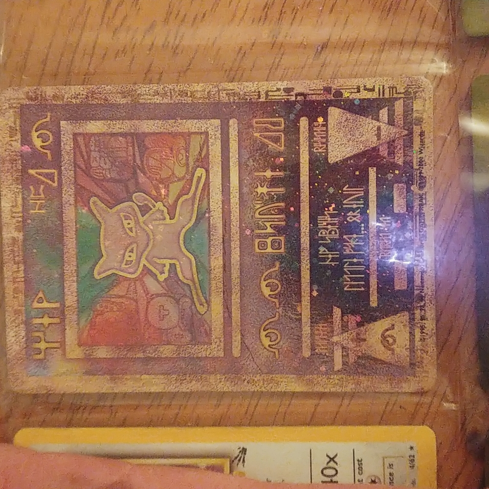 Ancient Mew 2000 Movie Pokémon Card authentic